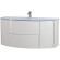 Тумба под раковину Cezares Eden 120 54861 подвесная Bianco Lucido