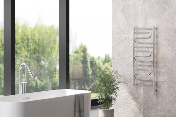 Электрический полотенцесушитель Сунержа Элегия 3.0 1000x400 R 00-5819-1040 Хром