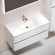 Тумба под раковину Sancos Urban 100 UR100W подвесная Белый глянец