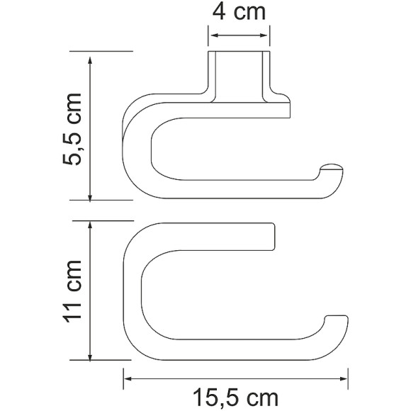 Держатель туалетной бумаги WasserKRAFT Kammel K-8396 Хром Держатель туалетной бумаги WasserKRAFT Kammel K-8396 Хром