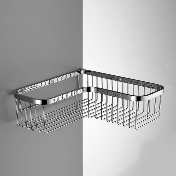 Угловая полка Colombo Design Angolare B9611.CR Хром Угловая полка Colombo Design Angolare B9611.CR Хром