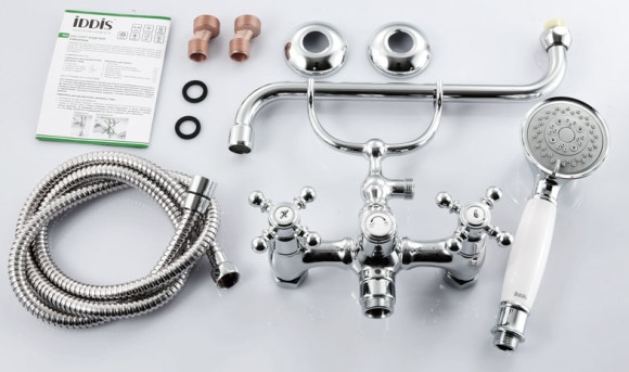 Смеситель для ванны Iddis Sam SAMSBL2i10 универсальный Хром