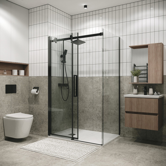 Душевой уголок Grossman Classic 120х80 120.K33.04.1280.42.00 профиль Графит сатин стекло прозрачное Душевой уголок Grossman Classic 120х80 120.K33.04.1280.42.00 профиль Графит сатин стекло прозрачное