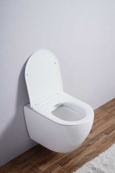 Унитаз Esbano Amapola-N DP ESUPAMAPNDPW подвесной Белый глянцевый с сиденьем Микролифт