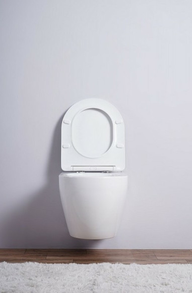 Унитаз Esbano Amapola-N DP ESUPAMAPNDPW подвесной Белый глянцевый с сиденьем Микролифт