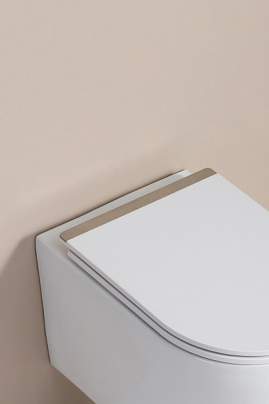 Унитаз Esbano Amapola-N DP ESUPAMAPNDPW подвесной Белый глянцевый с сиденьем Микролифт