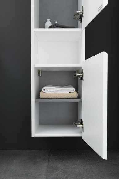 Шкаф пенал Allen Brau Infinity 35 R 1.21009.WM подвесной Белый матовый Шкаф пенал Allen Brau Infinity 35 R 1.21009.WM подвесной Белый матовый