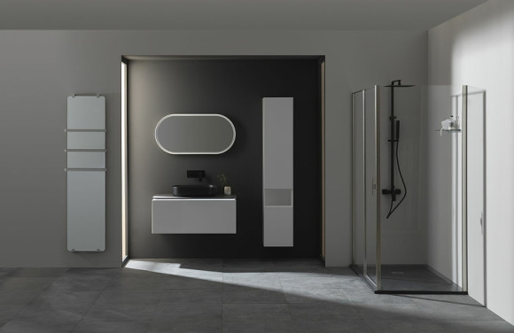 Шкаф пенал Allen Brau Infinity 35 R 1.21009.WM подвесной Белый матовый Шкаф пенал Allen Brau Infinity 35 R 1.21009.WM подвесной Белый матовый