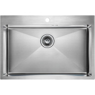 Кухонная мойка Paulmark Kroner 75 PM217551-BS Брашированная сталь