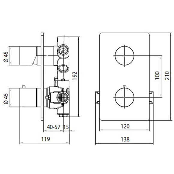 Смеситель для душа Bossini Oki New Z00002.045 Белый матовый Смеситель для душа Bossini Oki New Z00002.045 Белый матовый