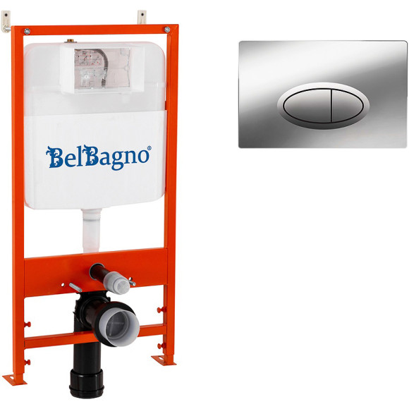 Комплект унитаза Cezares Stylus CZR-513-TH-R/CZR2316SC с инсталляцией BelBagno BB026/BB051CR с сиденьем Микролифт и клавишей смыва Хром Комплект унитаза Cezares Stylus CZR-513-TH-R/CZR2316SC с инсталляцией BelBagno BB026/BB051CR с сиденьем Микролифт и клавишей смыва Хром