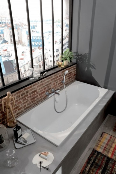 Ванна из материала Flight Jacob Delafon Odeon Rive Gauche 180x85 E6D153-00 без гидромассажа Ванна из материала Flight Jacob Delafon Odeon Rive Gauche 180x85 E6D153-00 без гидромассажа