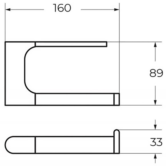 Держатель туалетной бумаги Art&Max Platino AM-E-3983-MB Черный матовый Держатель туалетной бумаги Art&Max Platino AM-E-3983-MB Черный матовый