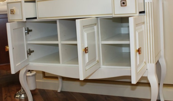 Тумба под раковину Opadiris Лаура 120 Z0000009324 Белая матовая с золотой патиной ручки Swarovski Золото Тумба под раковину Opadiris Лаура 120 Z0000009324 Белая матовая с золотой патиной ручки Swarovski Золото