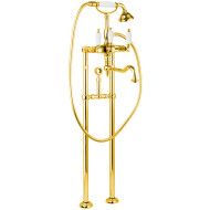 Смеситель для ванны Cezares First VDPS2 FIRST-VDPS2-03/24-Bi Золото 24 карат