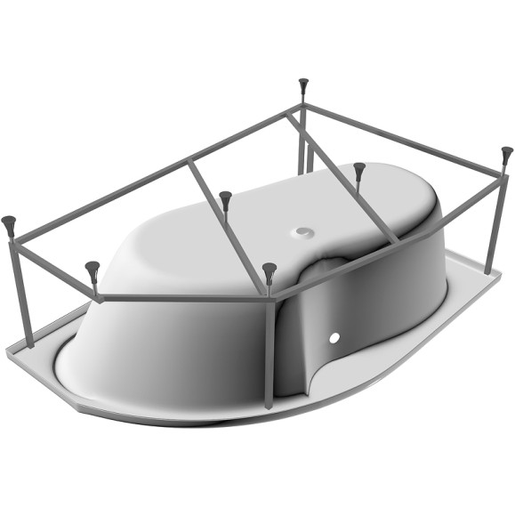 Акриловая ванна Relisan Sofi 160x100 L Гл000024565 без гидромассажа Акриловая ванна Relisan Sofi 160x100 L Гл000024565 без гидромассажа