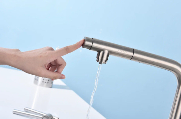 Смеситель для кухни Paulmark Viper Vi213105-NI Никель Смеситель для кухни Paulmark Viper Vi213105-NI Никель