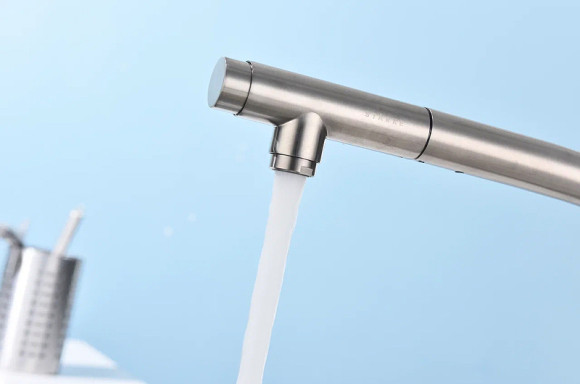 Смеситель для кухни Paulmark Viper Vi213105-NI Никель Смеситель для кухни Paulmark Viper Vi213105-NI Никель