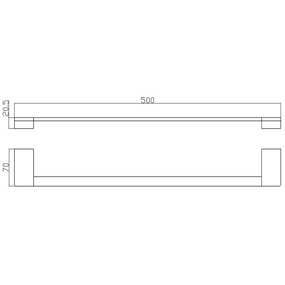 Полотенцедержатель Rav Slezak Nil NLA0701/50ZRL Розовый золотистый глянцевый Полотенцедержатель Rav Slezak Nil NLA0701/50ZRL Розовый золотистый глянцевый