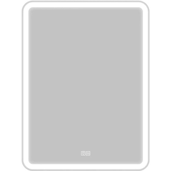 Зеркало BelBagno SPC-MAR-600-800-LED-TCH-WARM с подсветкой с подогревом с сенсорным выключателем