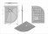 Душевой поддон из искусственного камня Vincea 120x90 L VST-4SQ9012W-L+Vsph-D132 Белый матовый