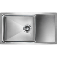 Кухонная мойка Paulmark Gerberg 78F Uni PM217844-BS Брашированная сталь Кухонная мойка Paulmark Gerberg 78F Uni PM217844-BS Брашированная сталь