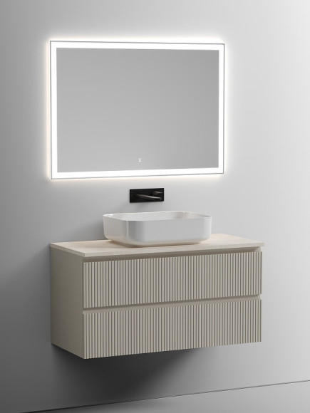 Тумба под раковину Sancos Snob T 100 SNT100CE подвесная Beige Soft