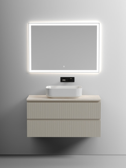 Тумба под раковину Sancos Snob T 100 SNT100CE подвесная Beige Soft