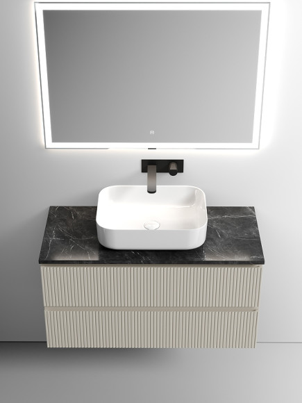 Тумба под раковину Sancos Snob T 100 SNT100CE подвесная Beige Soft