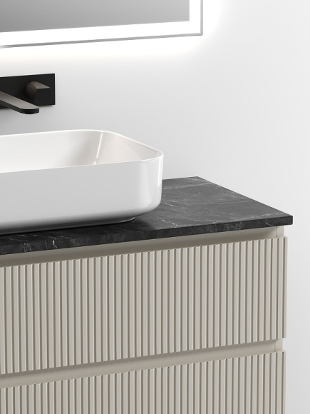 Тумба под раковину Sancos Snob T 100 SNT100CE подвесная Beige Soft