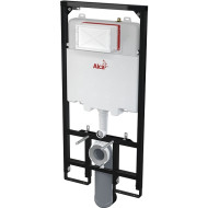 Инсталляция Alcaplast Sadromodul Slim AM1101/1200 для унитаза со смывным бачком без клавиши смыва