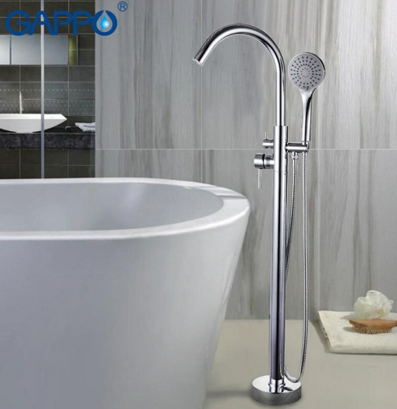 Смеситель для ванны Gappo G3098 Хром