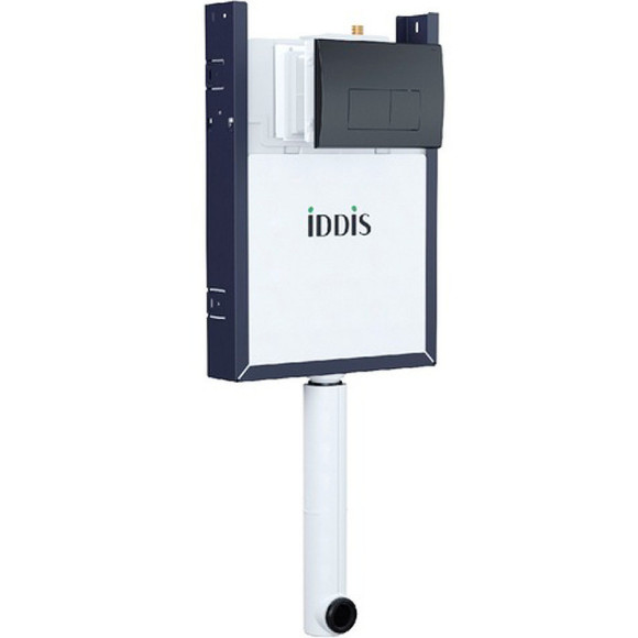 Смывной бачок Iddis Optima Home OPH0MBCi32K скрытого монтажа с Черной клавишей смыва