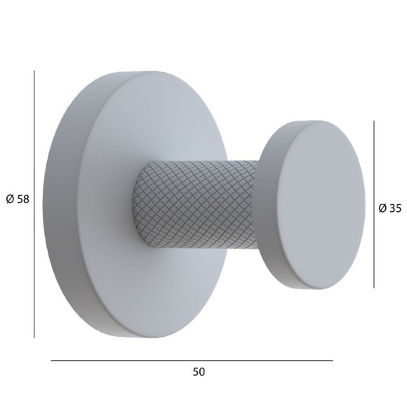 Крючок Boheme Uno 10976-MG Золото матовое Крючок Boheme Uno 10976-MG Золото матовое