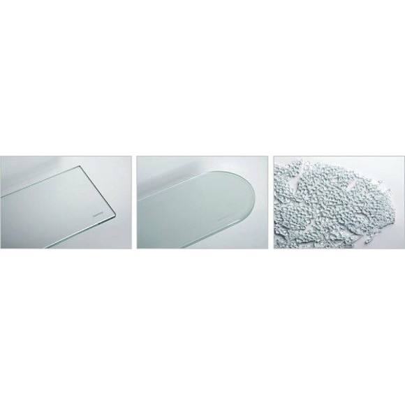 Стеклянная полка WasserKRAFT K-555 Хром Стеклянная полка WasserKRAFT K-555 Хром