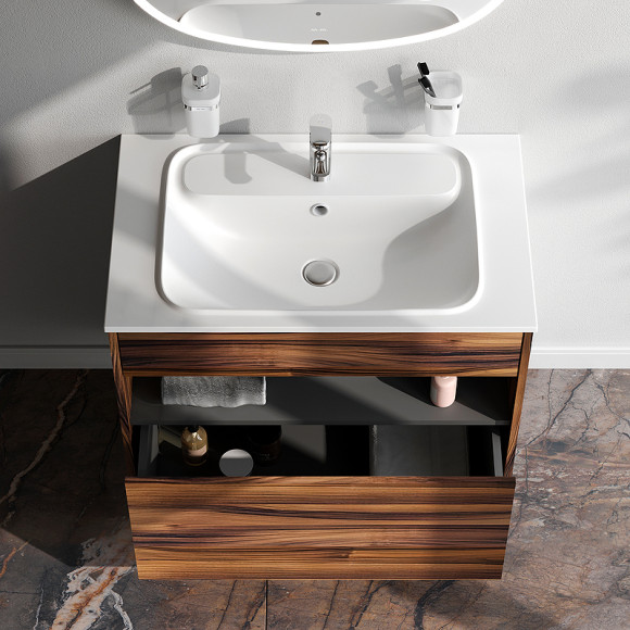 Тумба под раковину AM.PM Func 80 M8FFUX0801OF подвесная Дуб крафт Тумба под раковину AM.PM Func 80 M8FFUX0801OF подвесная Дуб крафт