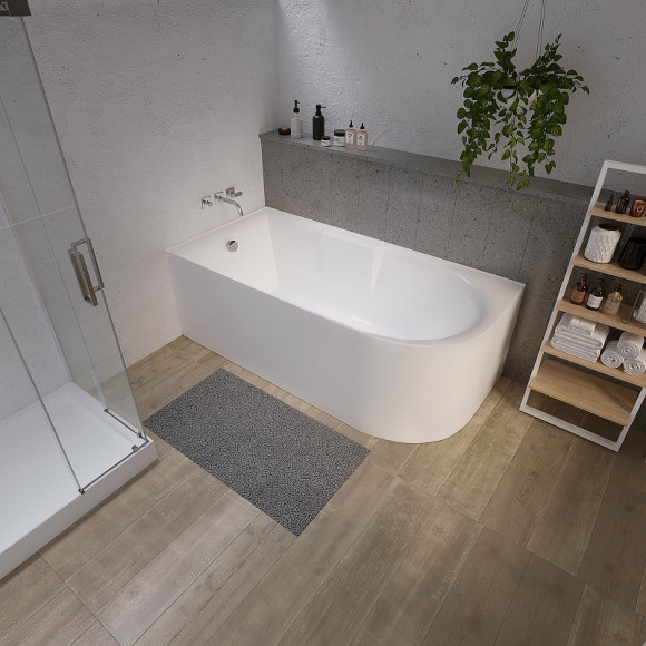 Акриловая ванна Grossman 150x75 GR-2201L без гидромассажа Акриловая ванна Grossman 150x75 GR-2201L без гидромассажа