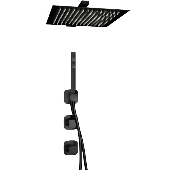 Душевая система WasserKRAFT Nuthe A9151.264.219.162.327.242.217 Черная матовая Душевая система WasserKRAFT Nuthe A9151.264.219.162.327.242.217 Черная матовая