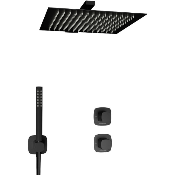 Душевая система WasserKRAFT Nuthe A9151.264.219.162.327.242.217 Черная матовая Душевая система WasserKRAFT Nuthe A9151.264.219.162.327.242.217 Черная матовая