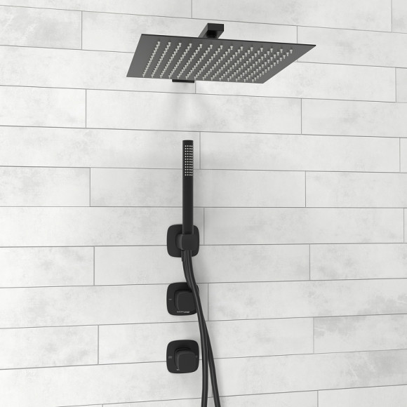 Душевая система WasserKRAFT Nuthe A9151.264.219.162.327.242.217 Черная матовая Душевая система WasserKRAFT Nuthe A9151.264.219.162.327.242.217 Черная матовая