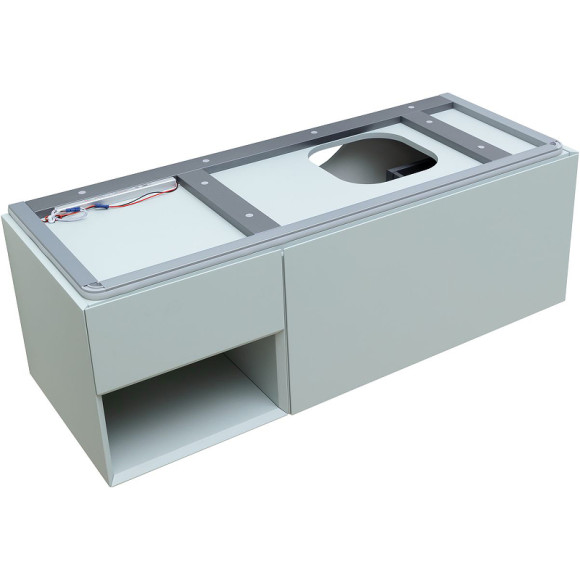 Тумба под раковину Allen Brau Infinity 120 R 1.21008.PWM подвесная Папирус матовый Тумба под раковину Allen Brau Infinity 120 R 1.21008.PWM подвесная Папирус матовый