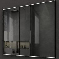 Зеркало Esbano 100 ESMR3803KDB с подсветкой с подогревом и инфракрасным выключателем