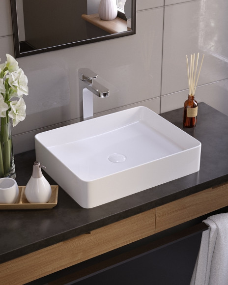 Раковина-чаша Koller Pool Kvadro 50 KR-0510-WB Белая Раковина-чаша Koller Pool Kvadro 50 KR-0510-WB Белая