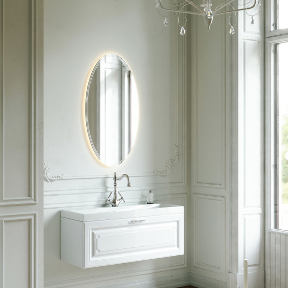 Зеркало Aqwella Orion 55 OR0255H с подсветкой и подогревом с бесконтактным выключателем Зеркало Aqwella Orion 55 OR0255H с подсветкой и подогревом с бесконтактным выключателем