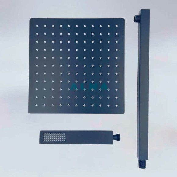 Душевая система ALMAes Liros TVZ-0889 Черная матовая Душевая система ALMAes Liros TVZ-0889 Черная матовая