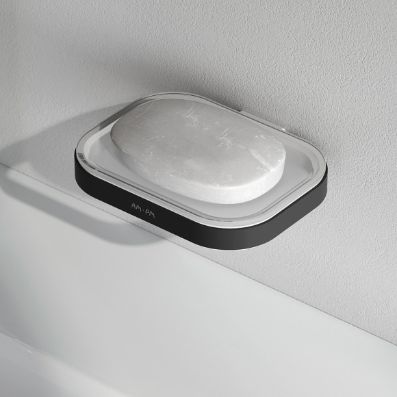 Мыльница AM.PM Func A8F34222 Черная матовая Мыльница AM.PM Func A8F34222 Черная матовая