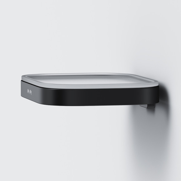 Мыльница AM.PM Func A8F34222 Черная матовая Мыльница AM.PM Func A8F34222 Черная матовая