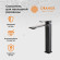 Смеситель для раковины Orange Lutz M04-121b Черный Смеситель для раковины Orange Lutz M04-121b Черный
