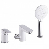 Смеситель на борт ванны Iddis Cloud CLOSB30i07 Белый, хром