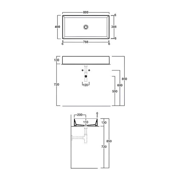Раковина-чаша Simas Agile 80 AG80 bi Белая Раковина-чаша Simas Agile 80 AG80 bi Белая
